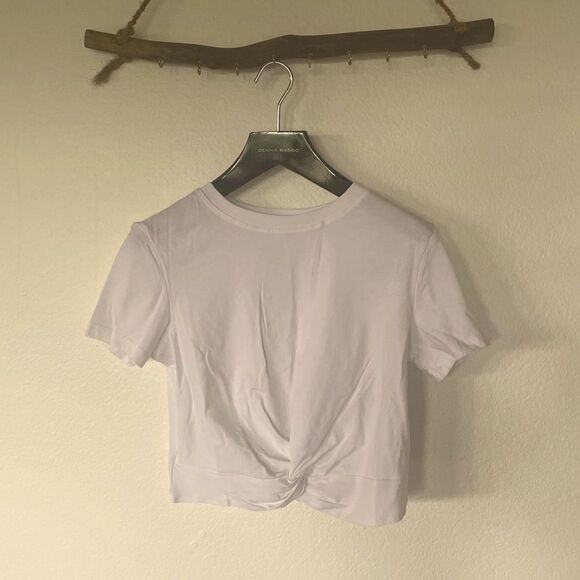 White twist crop top - Picture 3 of 3